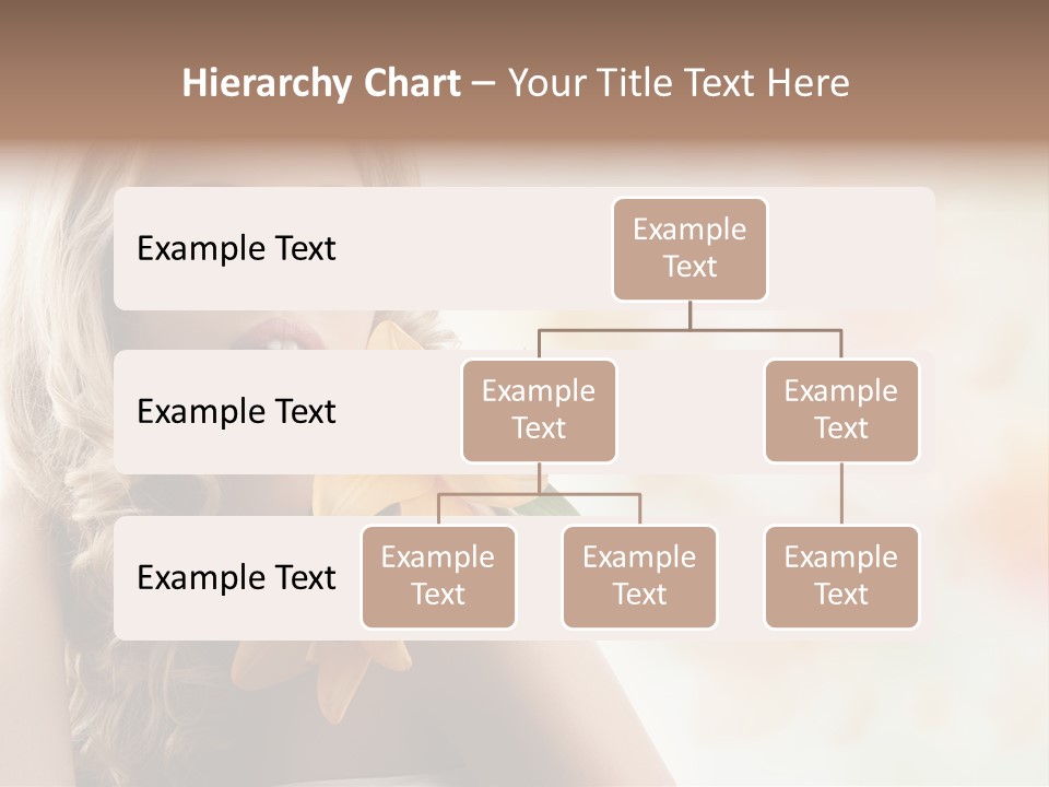 Health Cute Lady PowerPoint Template