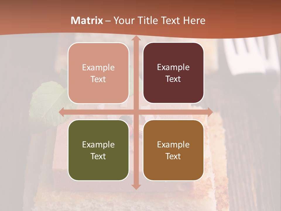 Snack Appetizer Finger Food PowerPoint Template