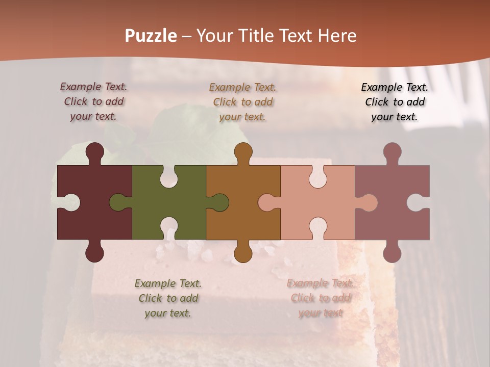 Snack Appetizer Finger Food PowerPoint Template