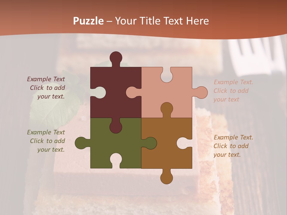 Snack Appetizer Finger Food PowerPoint Template