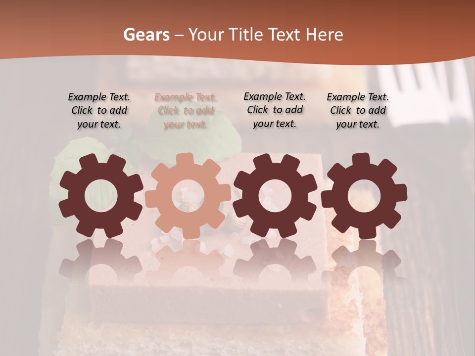 Snack Appetizer Finger Food PowerPoint Template