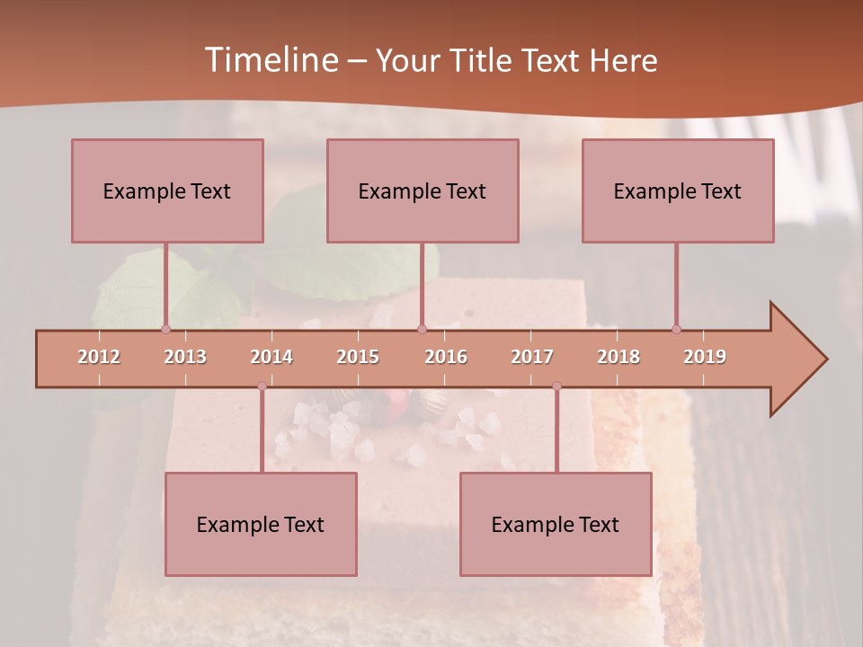 Snack Appetizer Finger Food PowerPoint Template