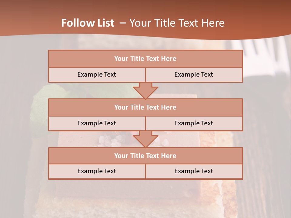 Snack Appetizer Finger Food PowerPoint Template