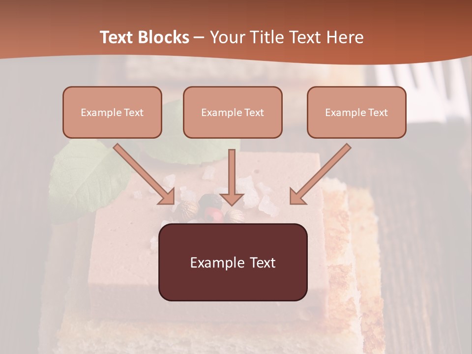 Snack Appetizer Finger Food PowerPoint Template