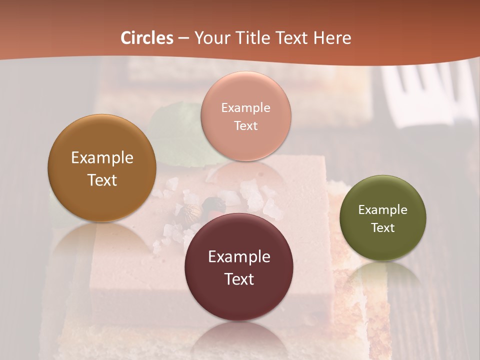 Snack Appetizer Finger Food PowerPoint Template