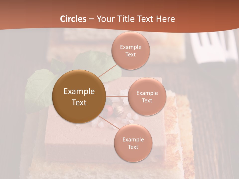 Snack Appetizer Finger Food PowerPoint Template