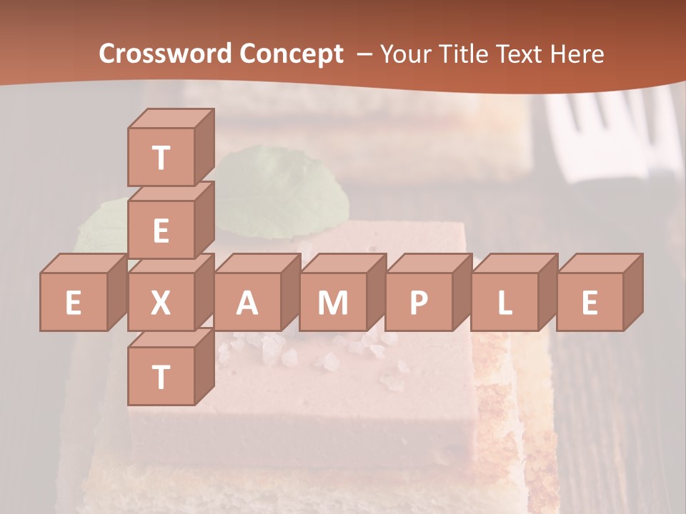 Snack Appetizer Finger Food PowerPoint Template