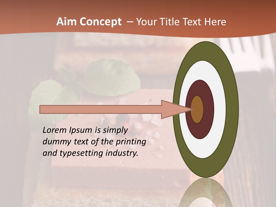 Snack Appetizer Finger Food PowerPoint Template