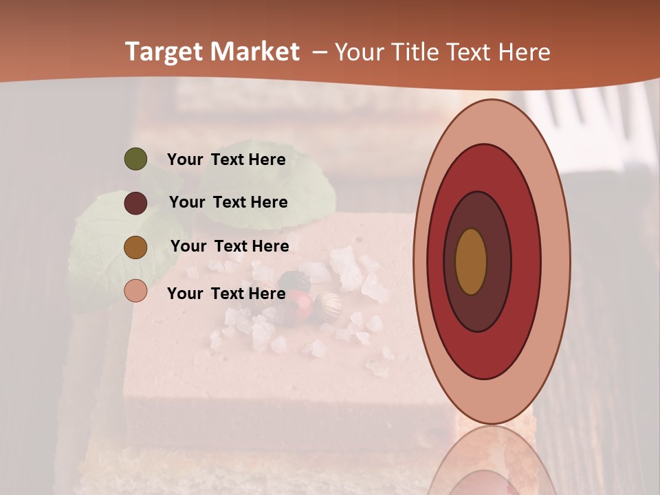 Snack Appetizer Finger Food PowerPoint Template