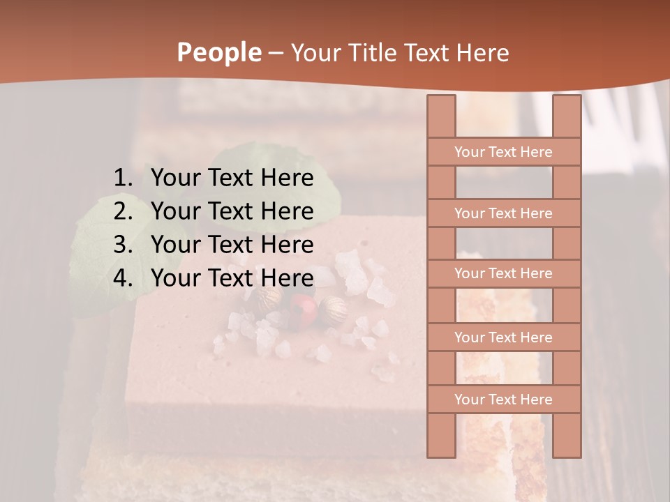 Snack Appetizer Finger Food PowerPoint Template