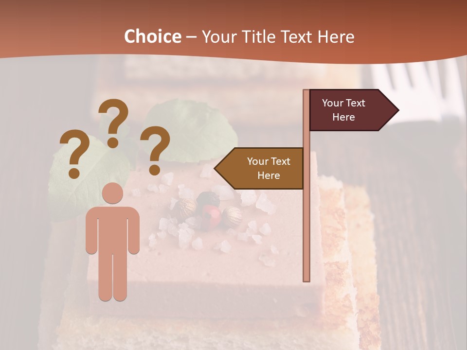 Snack Appetizer Finger Food PowerPoint Template