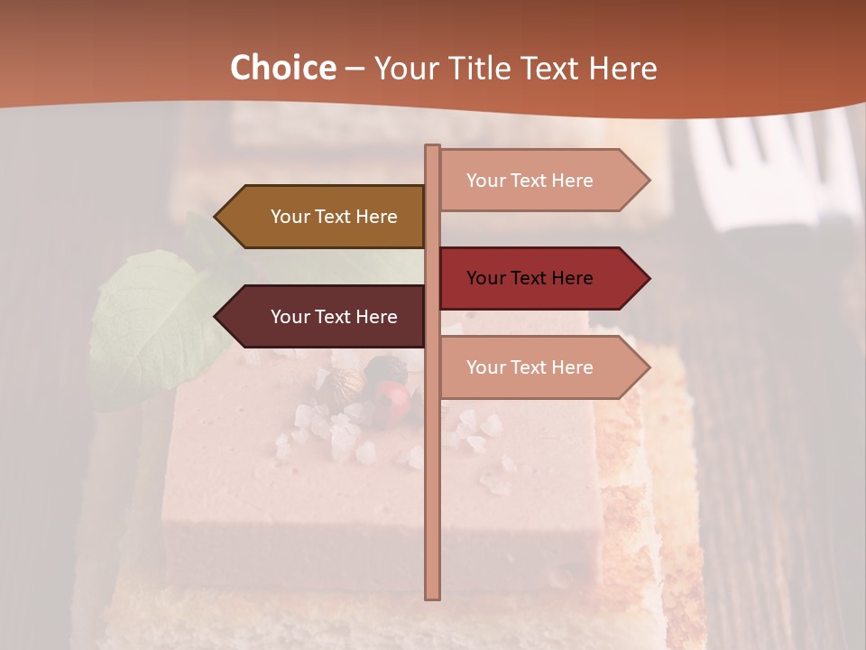 Snack Appetizer Finger Food PowerPoint Template