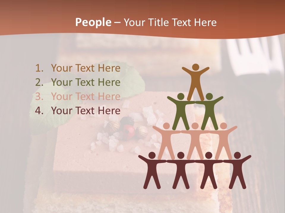 Snack Appetizer Finger Food PowerPoint Template