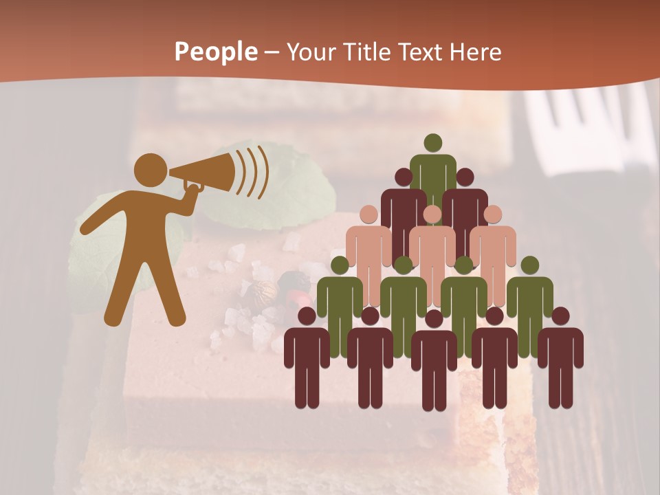 Snack Appetizer Finger Food PowerPoint Template