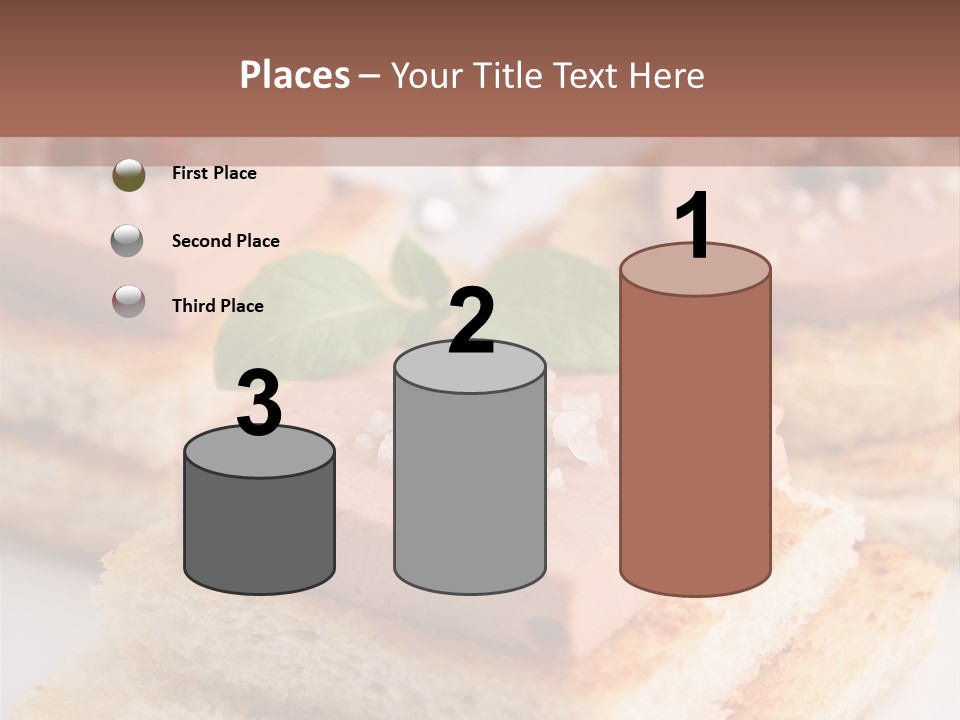 Food Fingerfood Gastronomy PowerPoint Template