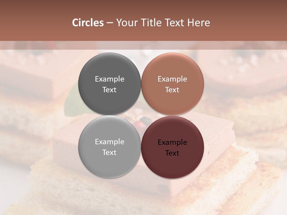 Food Fingerfood Gastronomy PowerPoint Template