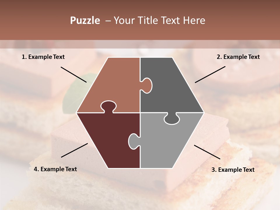 Food Fingerfood Gastronomy PowerPoint Template