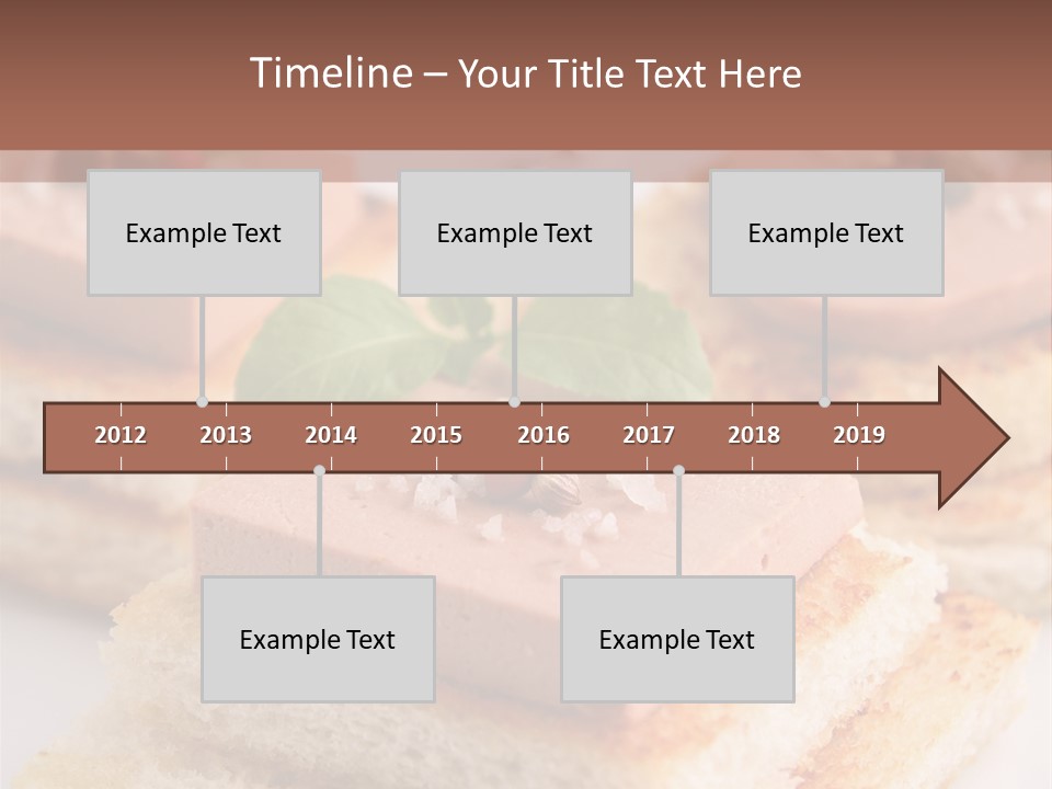 Food Fingerfood Gastronomy PowerPoint Template