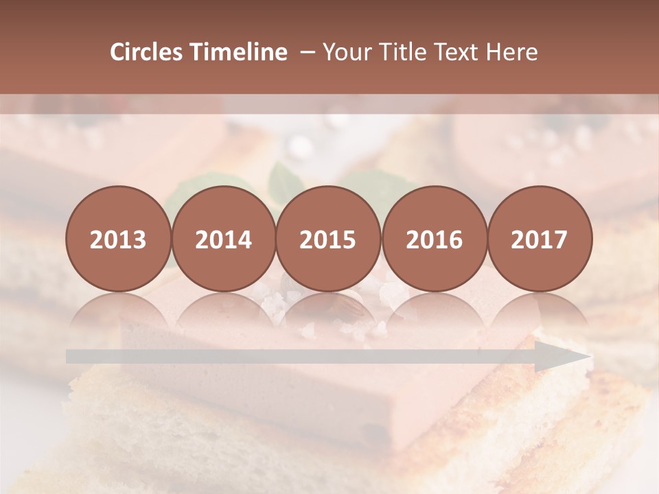 Food Fingerfood Gastronomy PowerPoint Template