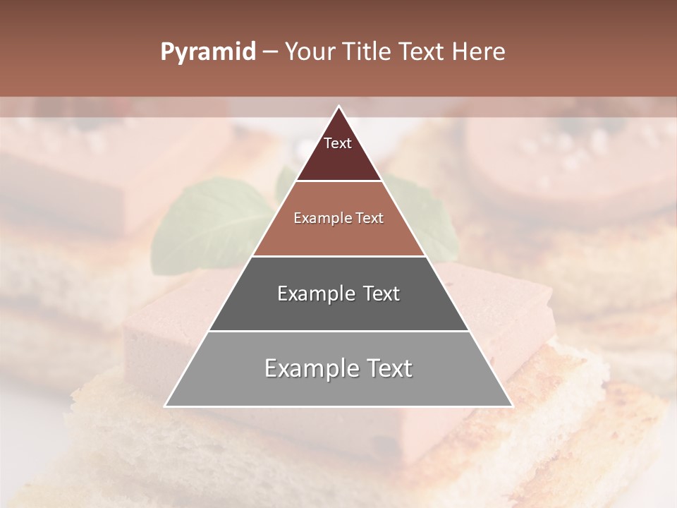Food Fingerfood Gastronomy PowerPoint Template