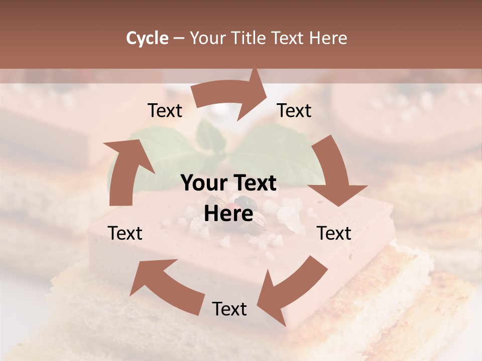Food Fingerfood Gastronomy PowerPoint Template