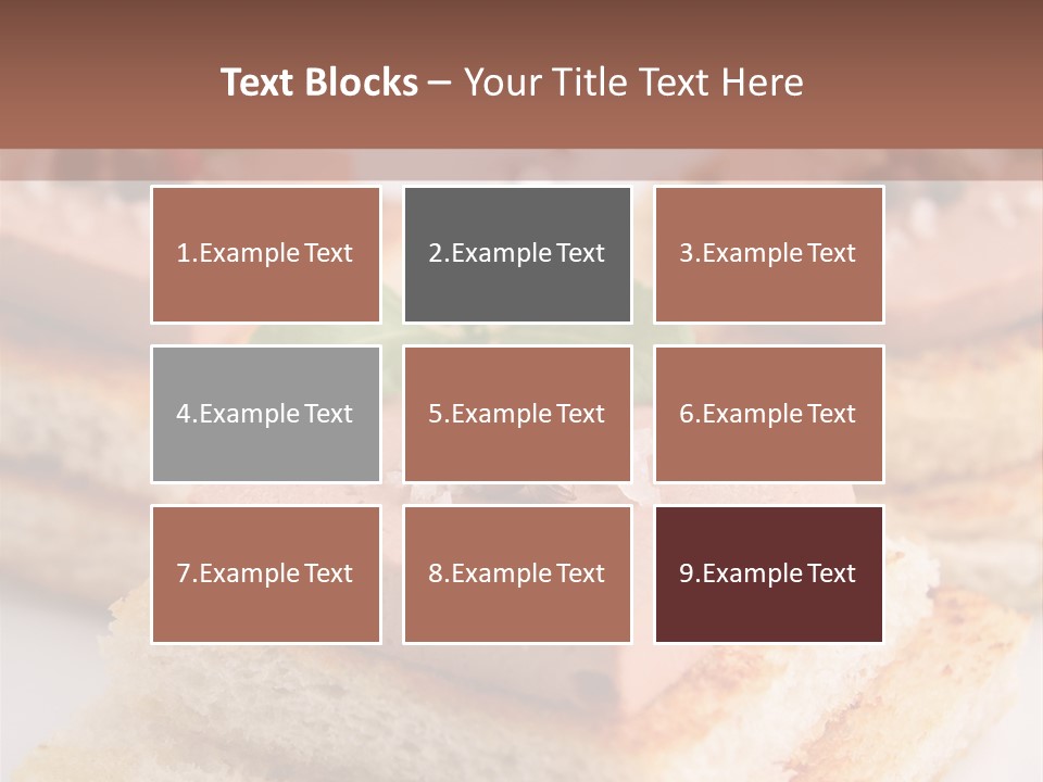 Food Fingerfood Gastronomy PowerPoint Template