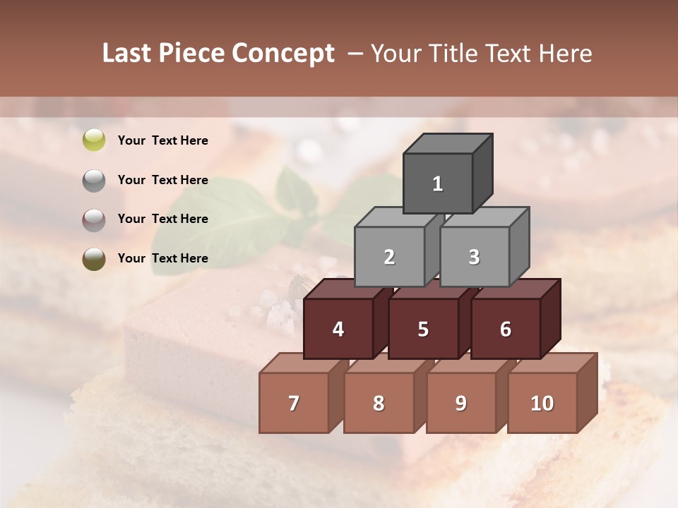 Food Fingerfood Gastronomy PowerPoint Template