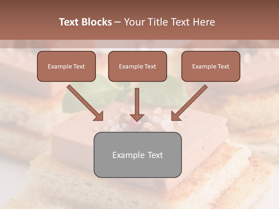 Food Fingerfood Gastronomy PowerPoint Template