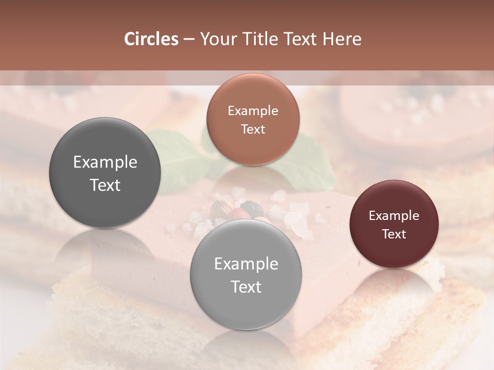 Food Fingerfood Gastronomy PowerPoint Template