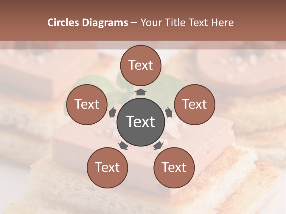 Food Fingerfood Gastronomy PowerPoint Template