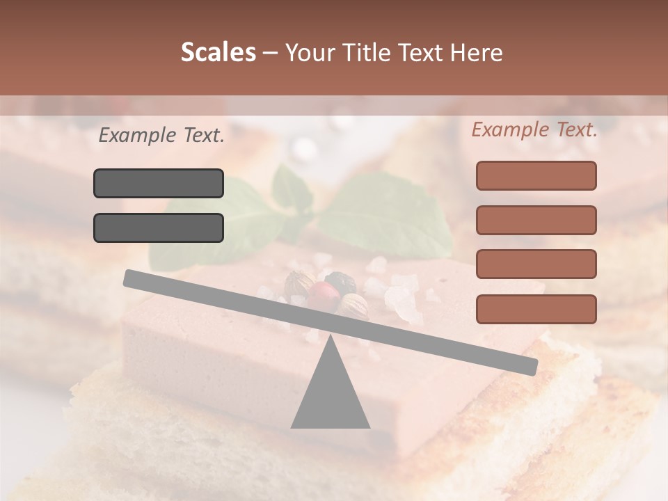 Food Fingerfood Gastronomy PowerPoint Template