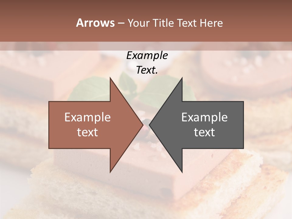 Food Fingerfood Gastronomy PowerPoint Template