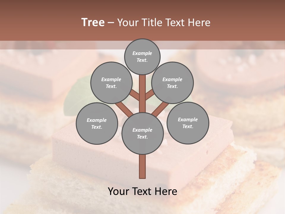 Food Fingerfood Gastronomy PowerPoint Template