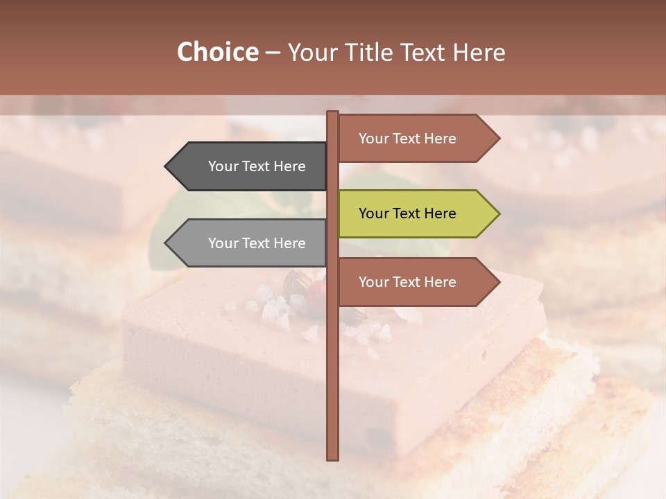 Food Fingerfood Gastronomy PowerPoint Template
