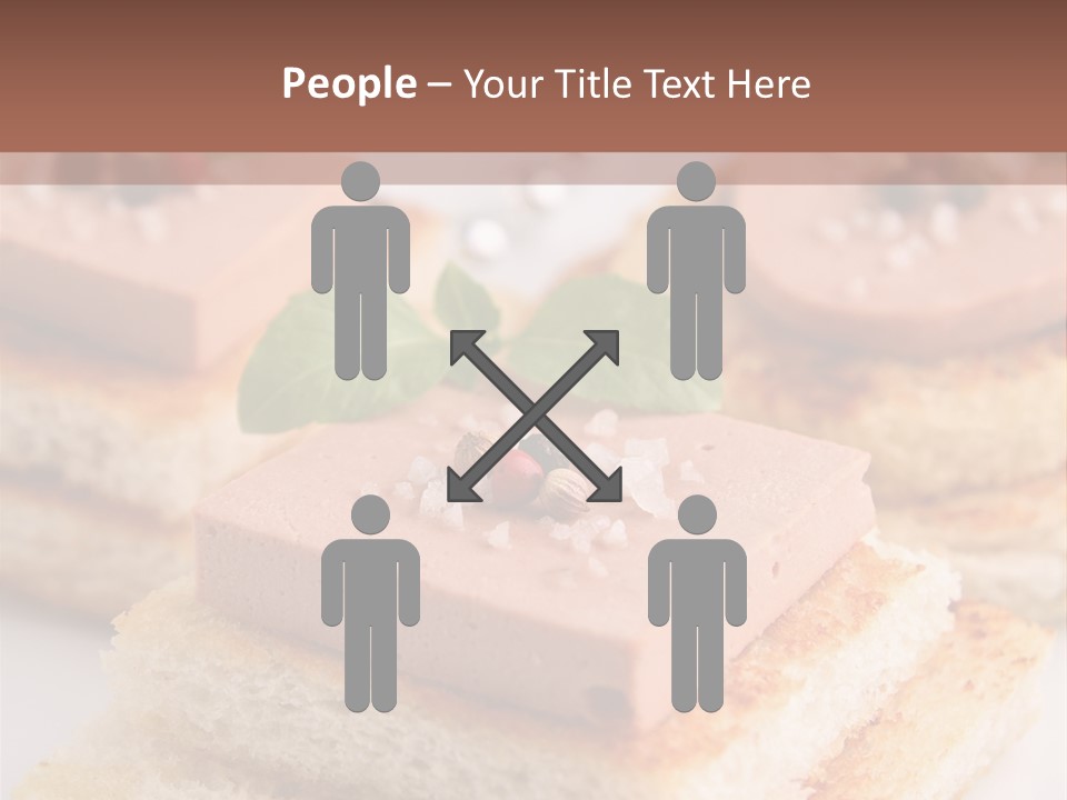 Food Fingerfood Gastronomy PowerPoint Template