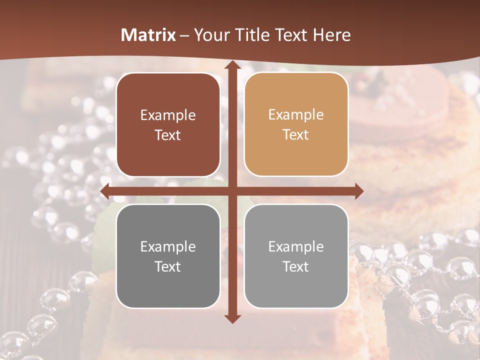 Culinaire Gastronomie Foie Gras PowerPoint Template