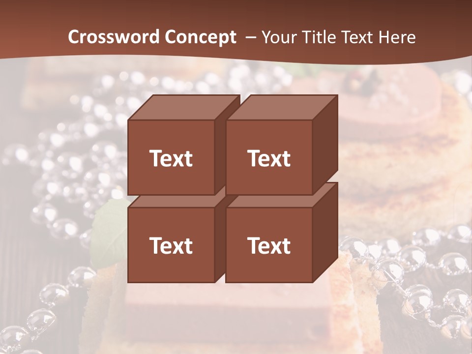 Culinaire Gastronomie Foie Gras PowerPoint Template