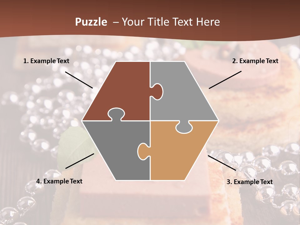 Culinaire Gastronomie Foie Gras PowerPoint Template