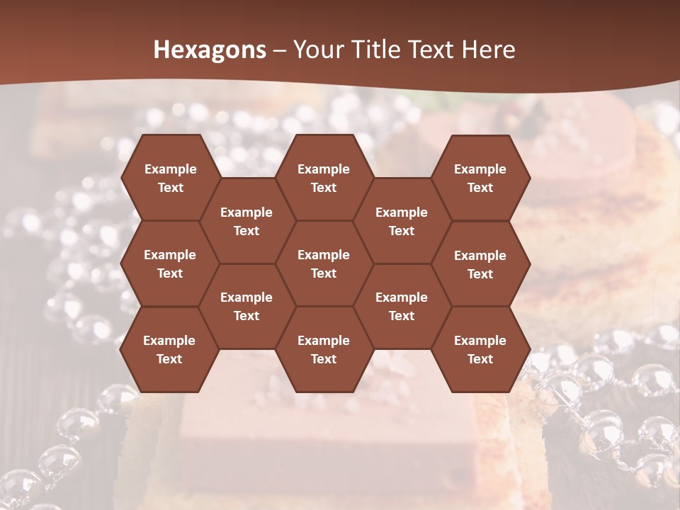 Culinaire Gastronomie Foie Gras PowerPoint Template