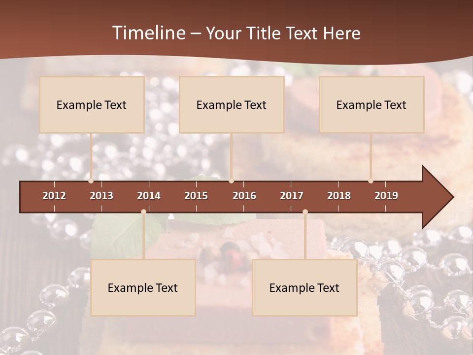 Culinaire Gastronomie Foie Gras PowerPoint Template