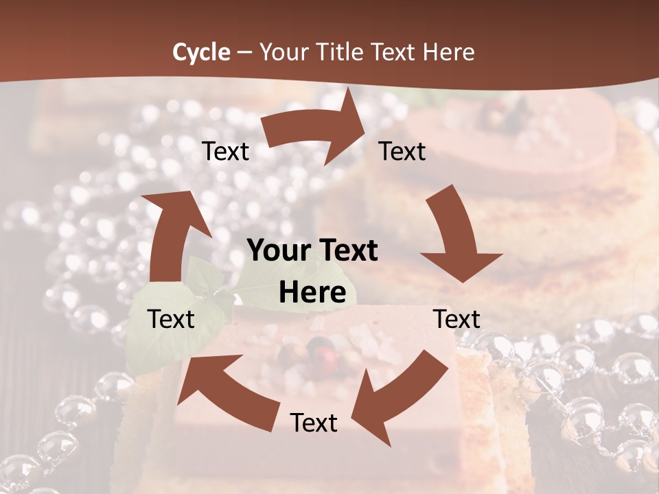 Culinaire Gastronomie Foie Gras PowerPoint Template