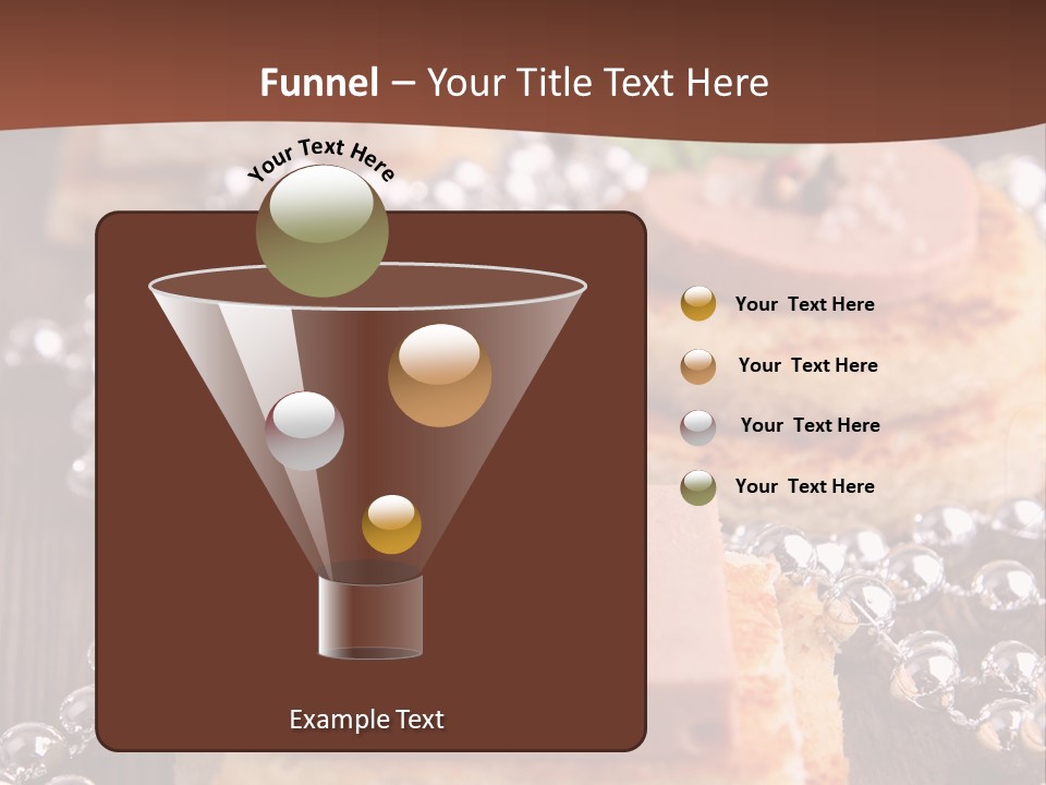 Culinaire Gastronomie Foie Gras PowerPoint Template