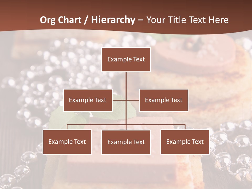 Culinaire Gastronomie Foie Gras PowerPoint Template