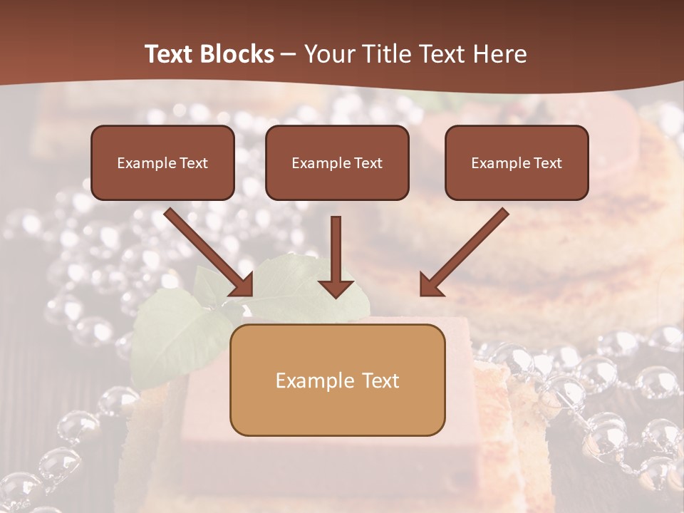 Culinaire Gastronomie Foie Gras PowerPoint Template