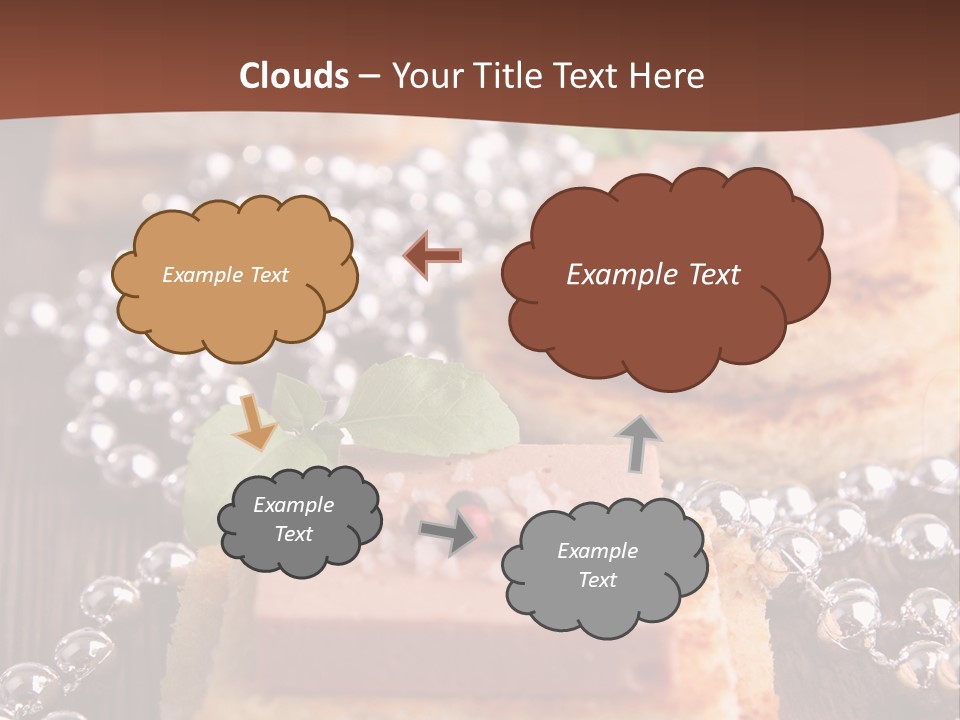 Culinaire Gastronomie Foie Gras PowerPoint Template