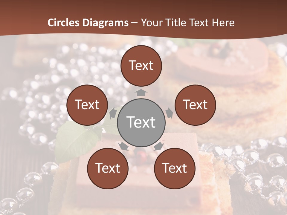 Culinaire Gastronomie Foie Gras PowerPoint Template