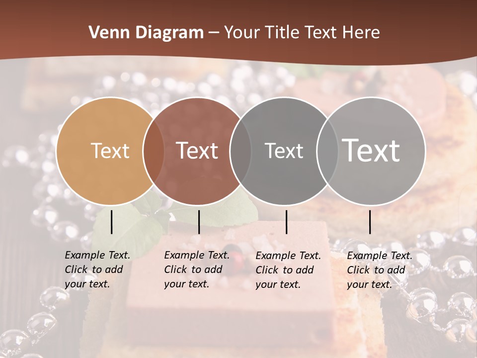 Culinaire Gastronomie Foie Gras PowerPoint Template