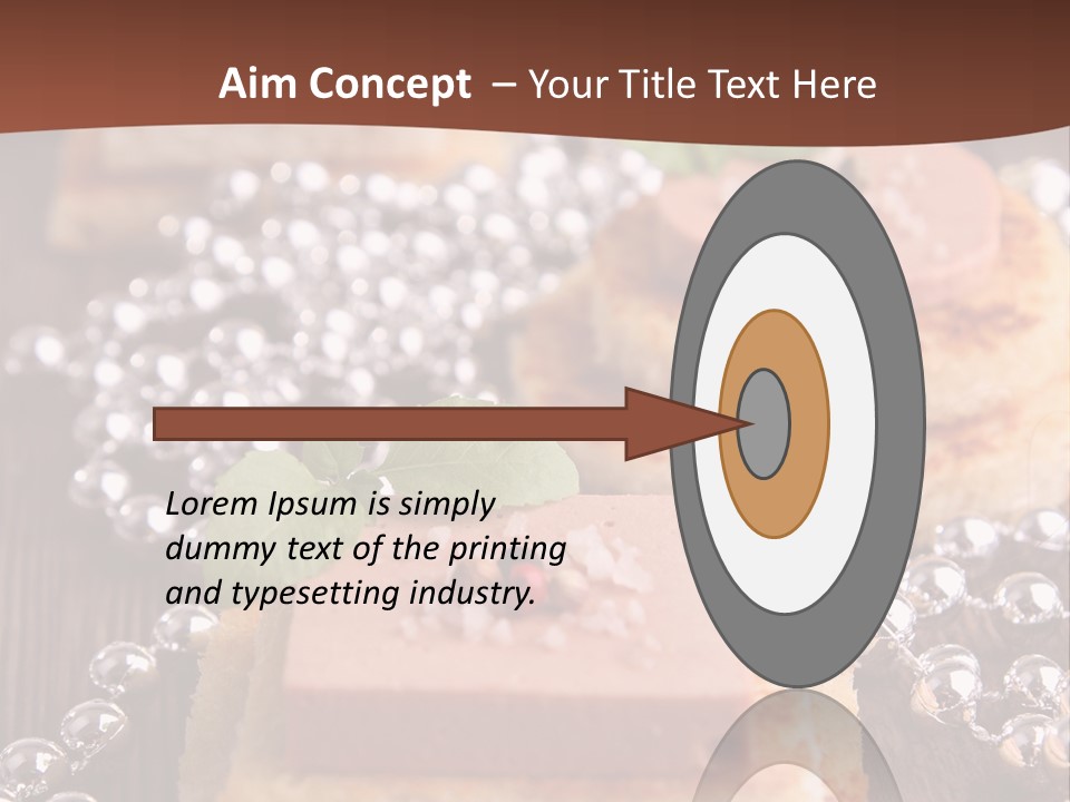 Culinaire Gastronomie Foie Gras PowerPoint Template