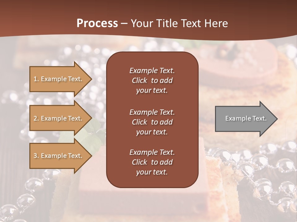 Culinaire Gastronomie Foie Gras PowerPoint Template