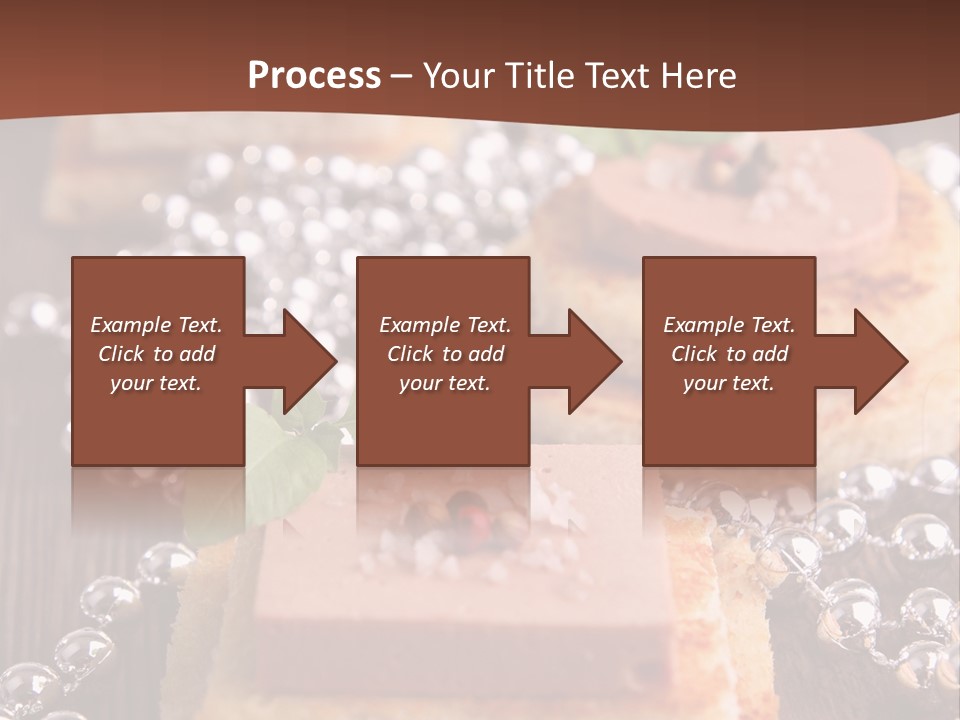 Culinaire Gastronomie Foie Gras PowerPoint Template